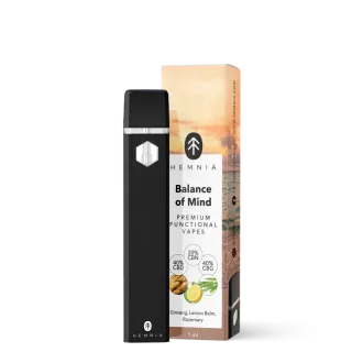 Balance of Mind CBD, CBG and CBN Vape Pen 1ml
